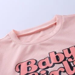 Basic Baby Girl Tee -Clothing Discount Store basic baby girl tee abdl babygirl crop tops ddlg playground 752