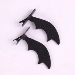 Bat Wing Headband & Clips -Clothing Discount Store bat wing headband clips angel wings angels card captor hair accessory ddlg playground 533
