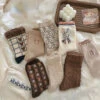Cozy Cottage Socks -Clothing Discount Store bears bunnies flowers cottagecore socks stockings 673