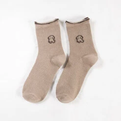 Cozy Cottage Socks -Clothing Discount Store bears bunnies flowers cottagecore socks stockings 942