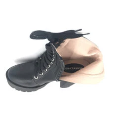 Belted Combat Boots 16 Belted Combat Boots -Clothing Discount Store belted combat boots anke booties ankle boots biker black boots shoes kawaii babe 480