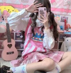 Birthday Cake Knit Vest 30 Birthday Cake Knit Vest -Clothing Discount Store birthday cake knit vest cakes candy decora kei ddlg playground 578 b7461a3a 9036 48bb 9797 d842c7584d6f