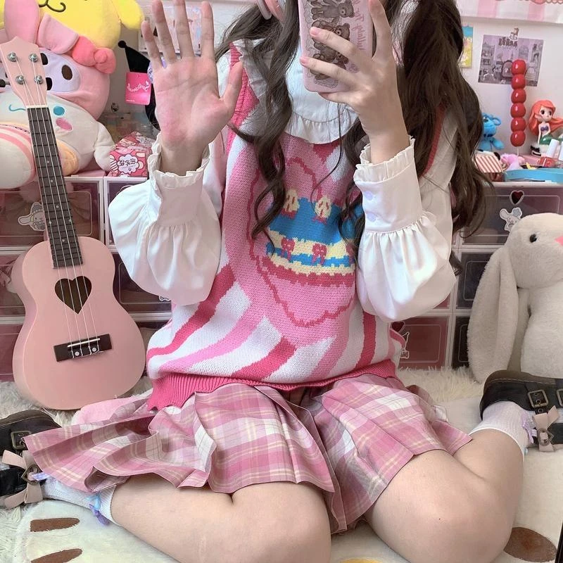 Birthday Cake Knit Vest 12 Birthday Cake Knit Vest - Image 10