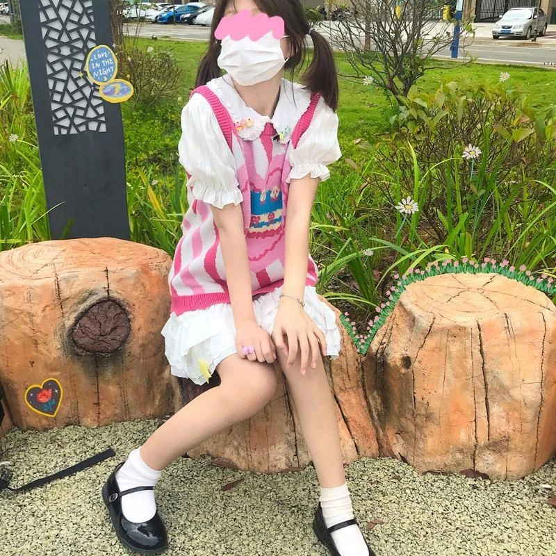 Birthday Cake Knit Vest 15 Birthday Cake Knit Vest - Image 13