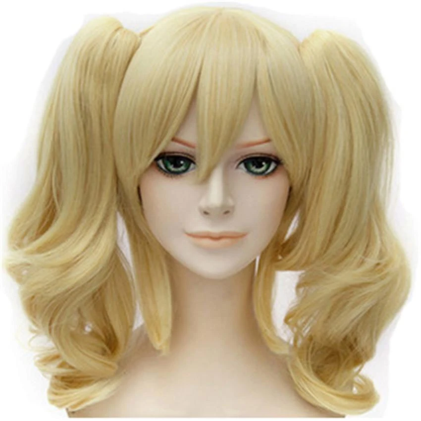 Blonde Pigtail Wig 3 Blonde Pigtail Wig