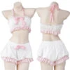Bloomer Baby Lingerie Set 1 Bloomer Baby Lingerie Set -Clothing Discount Store bloomer baby lingerie set bloomer bloomers lingerie lingerie set sets kawaii babe 109
