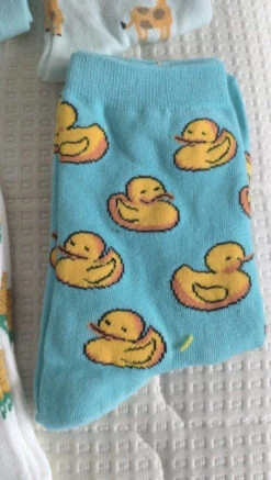 Blue Baby Duck Socks 14 Blue Baby Duck Socks -Clothing Discount Store blue baby duck socks rubber ducky cotton print 608