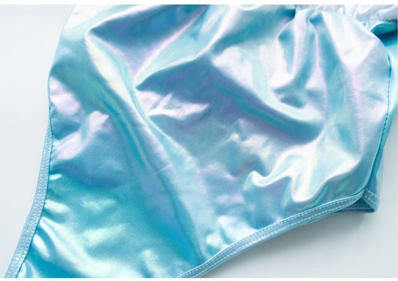 Blue Holographic Onesie 9 Blue Holographic Onesie - Image 7