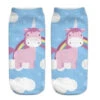 Blue Unicorn Socks -Clothing Discount Store blue unicorn socks baby chire little space magical rainbow kawaii babe 587