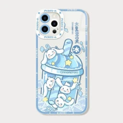 Boba Tea IPhone Case -Clothing Discount Store boba tea iphone case blue for 14 bubble bubbletea phone kawaii babe 517