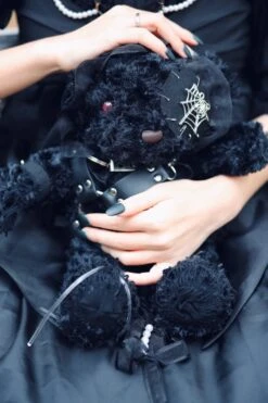 Chained Bear Messenger Bag -Clothing Discount Store bondage bear messenger bag bags creepy gothic lolita ddlg playground 599