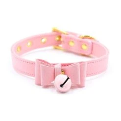 Bow & Bell Kitten Collar -Clothing Discount Store bow bell kitten collar baby girl babygirl collars jewelry kawaii babe 677