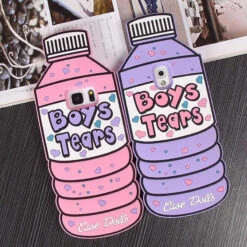Boys Tears IPhone Case -Clothing Discount Store boys tears iphone case age regression android phone phones bottle kawaii babe 151