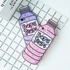 Boys Tears IPhone Case -Clothing Discount Store boys tears iphone case age regression android phone phones bottle kawaii babe 287