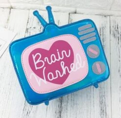 Brain Washed Bag -Clothing Discount Store brain washed bag blue antenna bags brain washed gold chain handbags purse kawaii babe 825