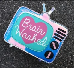 Brain Washed Bag -Clothing Discount Store brain washed bag turquoise antenna bags brain washed gold chain handbags purse kawaii babe 348