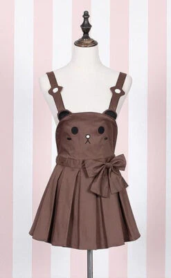 Brown Kitty Jumper 23 Brown Kitty Jumper -Clothing Discount Store brown kitty jumper dresses kawaii brown bear pink bunny rabbit ear 658