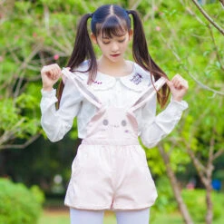 Brown Kitty Jumper 34 Brown Kitty Jumper -Clothing Discount Store brown kitty jumper dresses kawaii brown bear pink bunny rabbit ear 899