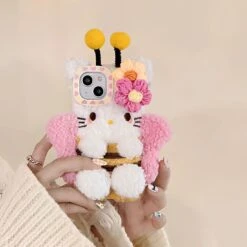 Bumble Bee Kitten IPhone Case 18 Bumble Bee Kitten IPhone Case -Clothing Discount Store bumble bee kitty iphone case mobile phone cases kawaii fashion 629