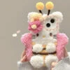 Bumble Bee Kitten IPhone Case -Clothing Discount Store bumble bee kitty iphone case mobile phone cases kawaii fashion 903