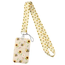 Bumble Bee Lanyard & Card Holder -Clothing Discount Store bumble bee lanyard card holder lanyards bees bumblebee holder 832