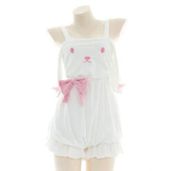 Bunny Bloomer Romper -Clothing Discount Store bunny bloomer romper bloomers bunny coverall coveralls decoden sweater kawaii babe 167