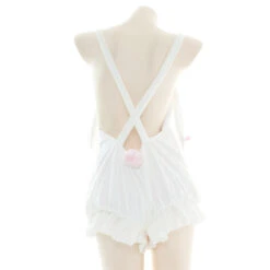 Bunny Bloomer Romper -Clothing Discount Store bunny bloomer romper bloomers bunny coverall coveralls decoden sweater kawaii babe 293