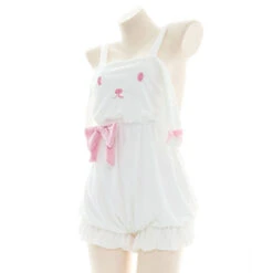 Bunny Bloomer Romper -Clothing Discount Store bunny bloomer romper bloomers bunny coverall coveralls decoden sweater kawaii babe 925