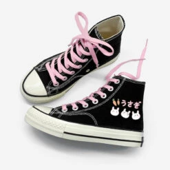 Bunny Carrot High Top Sneakers -Clothing Discount Store bunny carrot high top sneakers shoes bunny carrot high bunny canvas 187