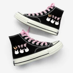 Bunny Carrot High Top Sneakers -Clothing Discount Store bunny carrot high top sneakers shoes bunny carrot high bunny canvas 518