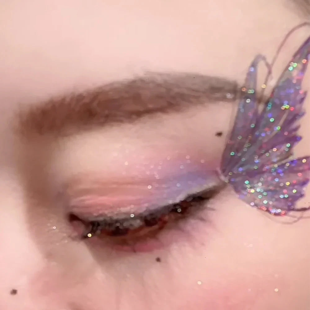 Butterfly Temporary Wing Makeup Tattoos 4 Butterfly Temporary Wing Makeup Tattoos - Image 2