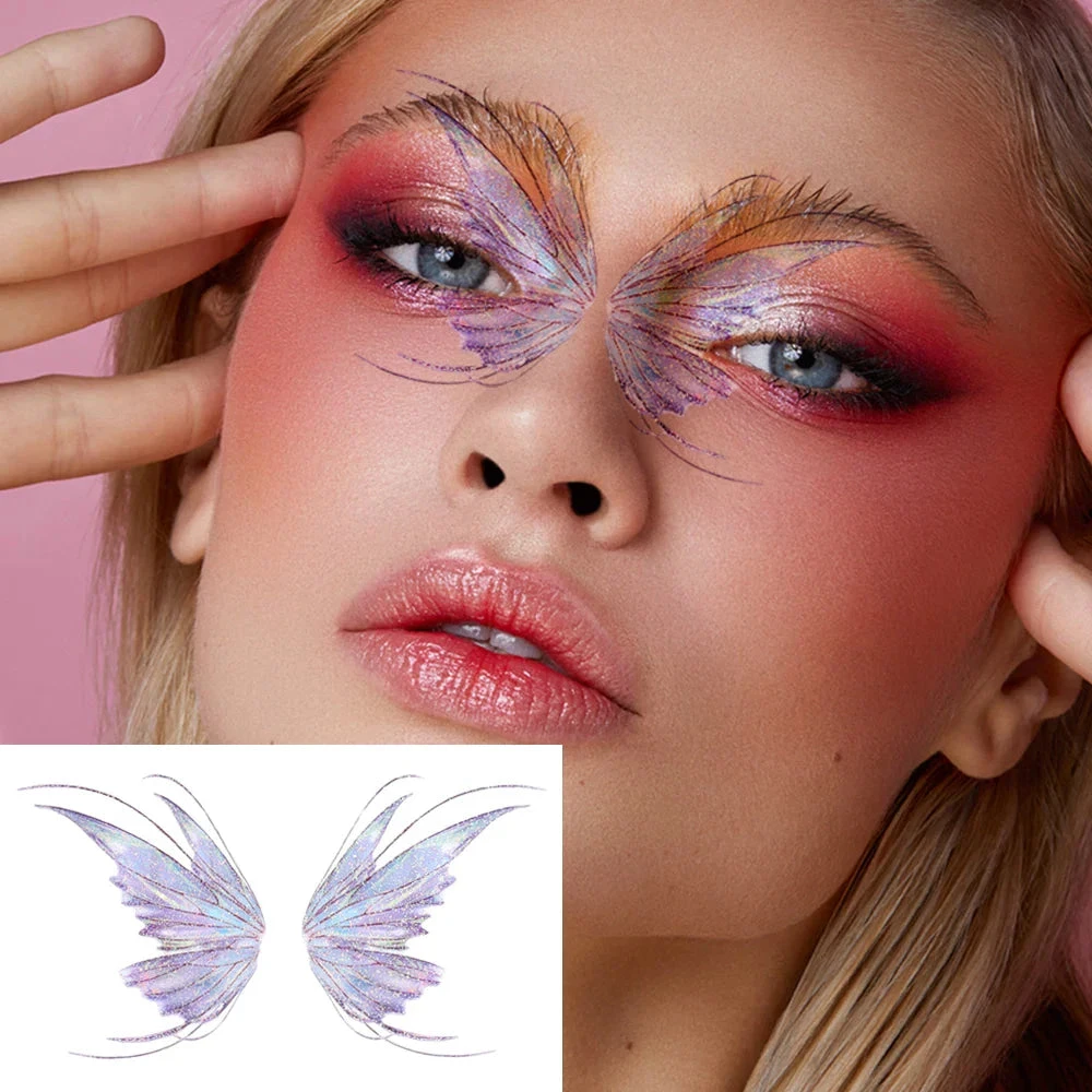 Butterfly Temporary Wing Makeup Tattoos 14 Butterfly Temporary Wing Makeup Tattoos - Image 12