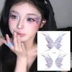 Butterfly Temporary Wing Makeup Tattoos 19 Butterfly Temporary Wing Makeup Tattoos -Clothing Discount Store butterfly temporary wing makeup tattoos butterflies butterfly stickers tattoo tattoos tattoo kawaii babe 836