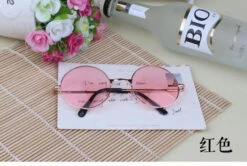 Candy Colored Circle Glasses -Clothing Discount Store candy colored circle glasses red 1970s 70s candy colored circle glasses lenses accessories kawaii babe 880