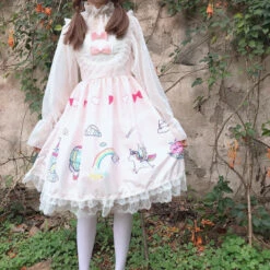 Cartoon Kingdom Dress -Clothing Discount Store cartoon kingdom lolita dress classic dresses jsk fashion ddlg playground 196