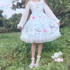 Cartoon Kingdom Dress -Clothing Discount Store cartoon kingdom lolita dress classic dresses jsk fashion ddlg playground 200