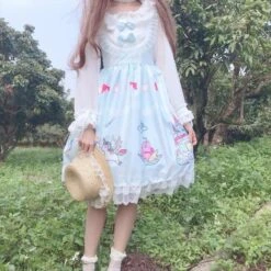 Cartoon Kingdom Dress -Clothing Discount Store cartoon kingdom lolita dress classic dresses jsk fashion ddlg playground 652