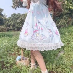 Cartoon Kingdom Dress -Clothing Discount Store cartoon kingdom lolita dress classic dresses jsk fashion ddlg playground 956
