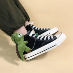 Chained Dino High Tops -Clothing Discount Store chained dino high tops shoes dino high chain canvas footwear hi 314