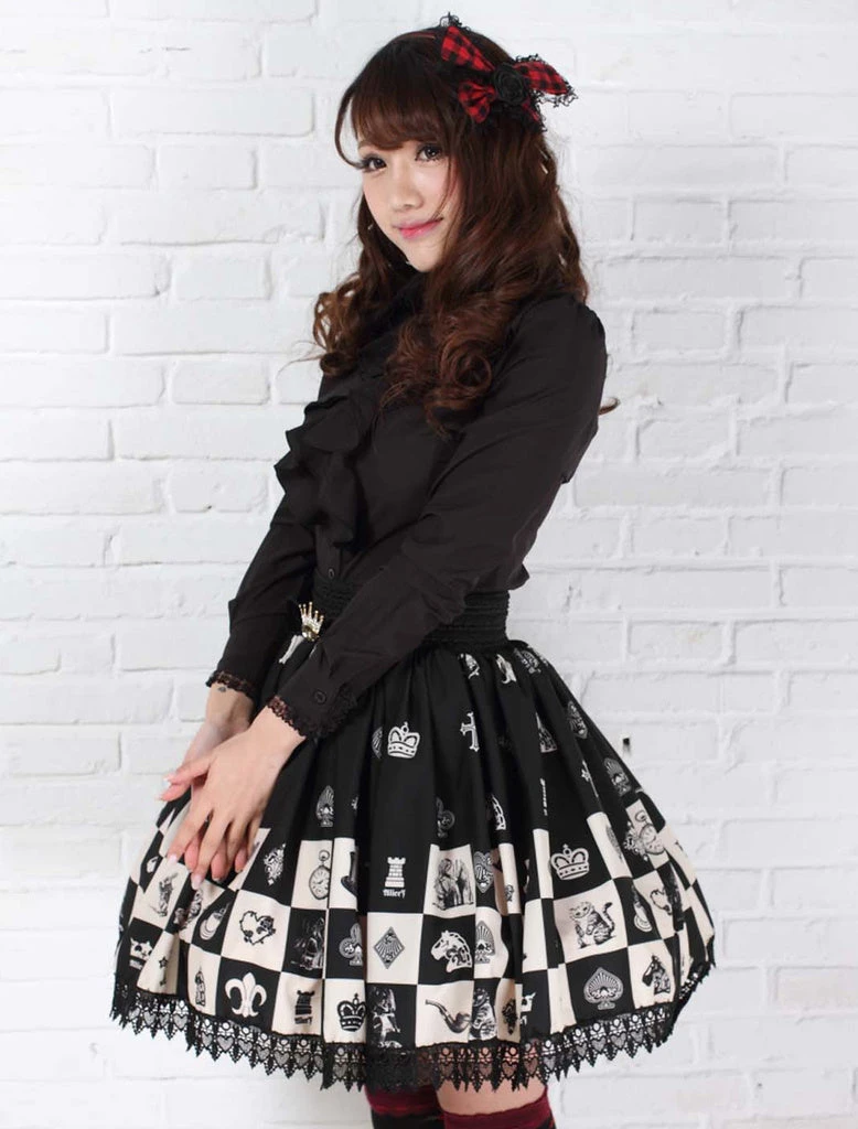 Checkered Chess Skirt 12 Checkered Chess Skirt - Image 10