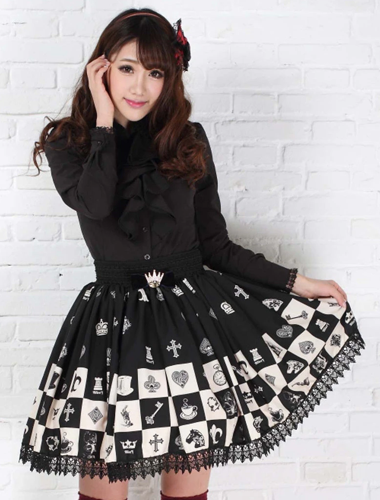 Checkered Chess Skirt 10 Checkered Chess Skirt - Image 8