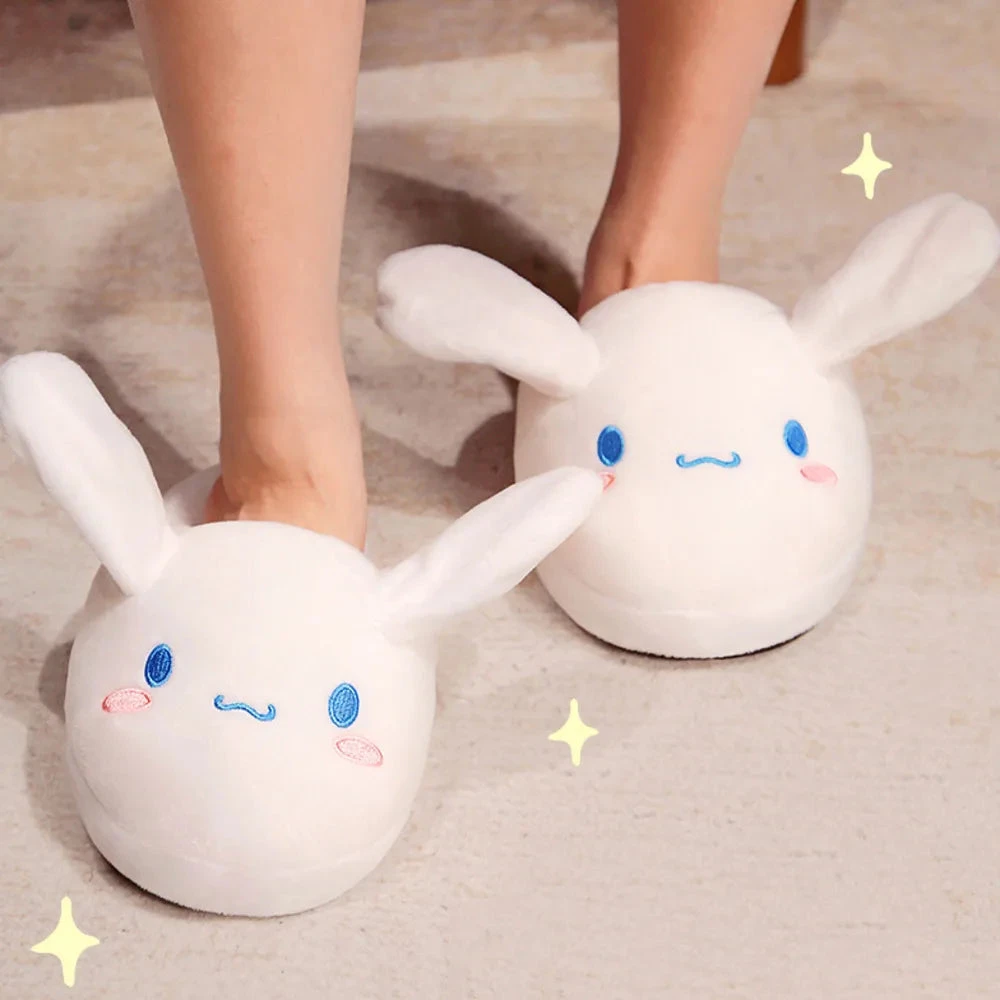 Bunny Ear Animated Slippers 3 Bunny Ear Animated Slippers