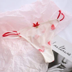 Classic Mesh Thongs -Clothing Discount Store classic mesh thongs strawberry cat undies panties panty thong underwear kawaii babe 283