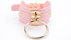 Classic O Ring Choker -Clothing Discount Store classic o ring choker cat collar chain necklace necklaces kawaii babe 798