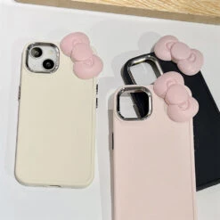 Classic Pink Bow IPhone Case -Clothing Discount Store classic pink bow iphone case mobile phone cases bows case iphone 111