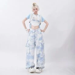 Cloud 9 Cargos 13 Cloud 9 Cargos -Clothing Discount Store cloud 9 cargos 1990s 90s cargo pants grunge pants kawaii babe 449