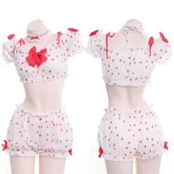 Country Strawberry Outfit -Clothing Discount Store country strawberry outfit berries berry bloomer bloomers cosplay lingerie kawaii babe 578