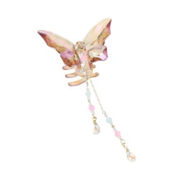 Crystal Butterfly Claw Hair Clip -Clothing Discount Store crystal butterfly claw hair clip clips accessories accessory kawaii babe 847
