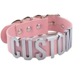 Custom Vegan Leather Choker