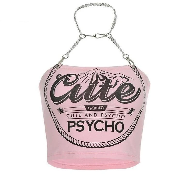 Cute & Psycho Halter Top 3 Cute & Psycho Halter Top